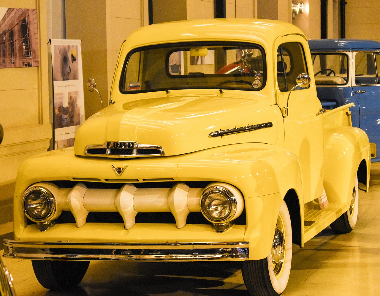 1950 Custom Yellow Ford F100