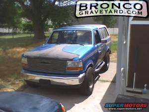 My old 95 ford bronco 