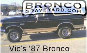 Vic's 87 bronco