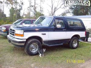 First bronco,1993 model
