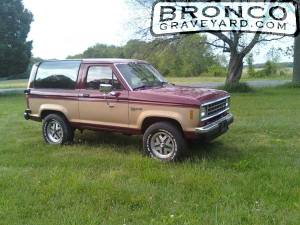 1988 ford bronco ii xlt