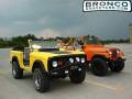 Bronco and cj7 at the beach