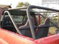 Roll cage painted